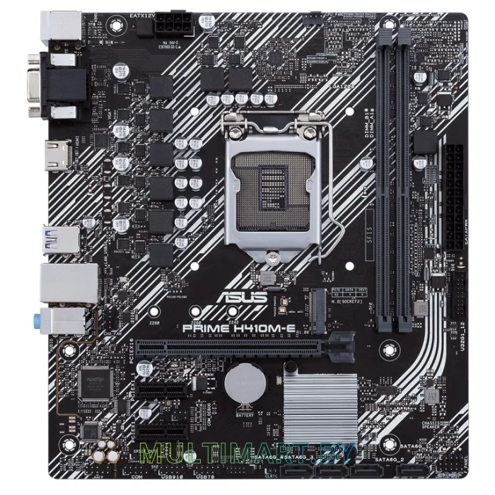 Материнская плата ASUS Prime H410M-E